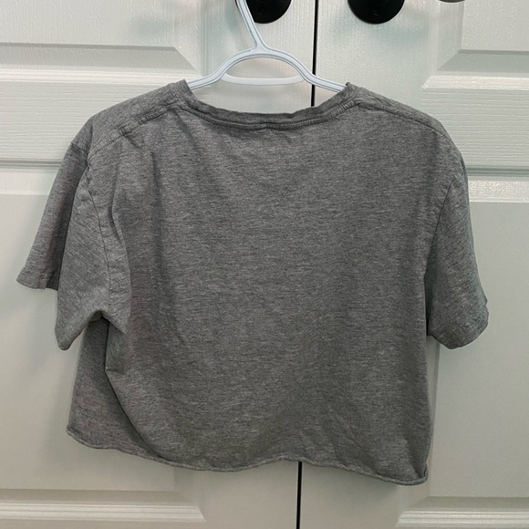 Brandy Melville Grey T-Shirt - Picture 2 of 3